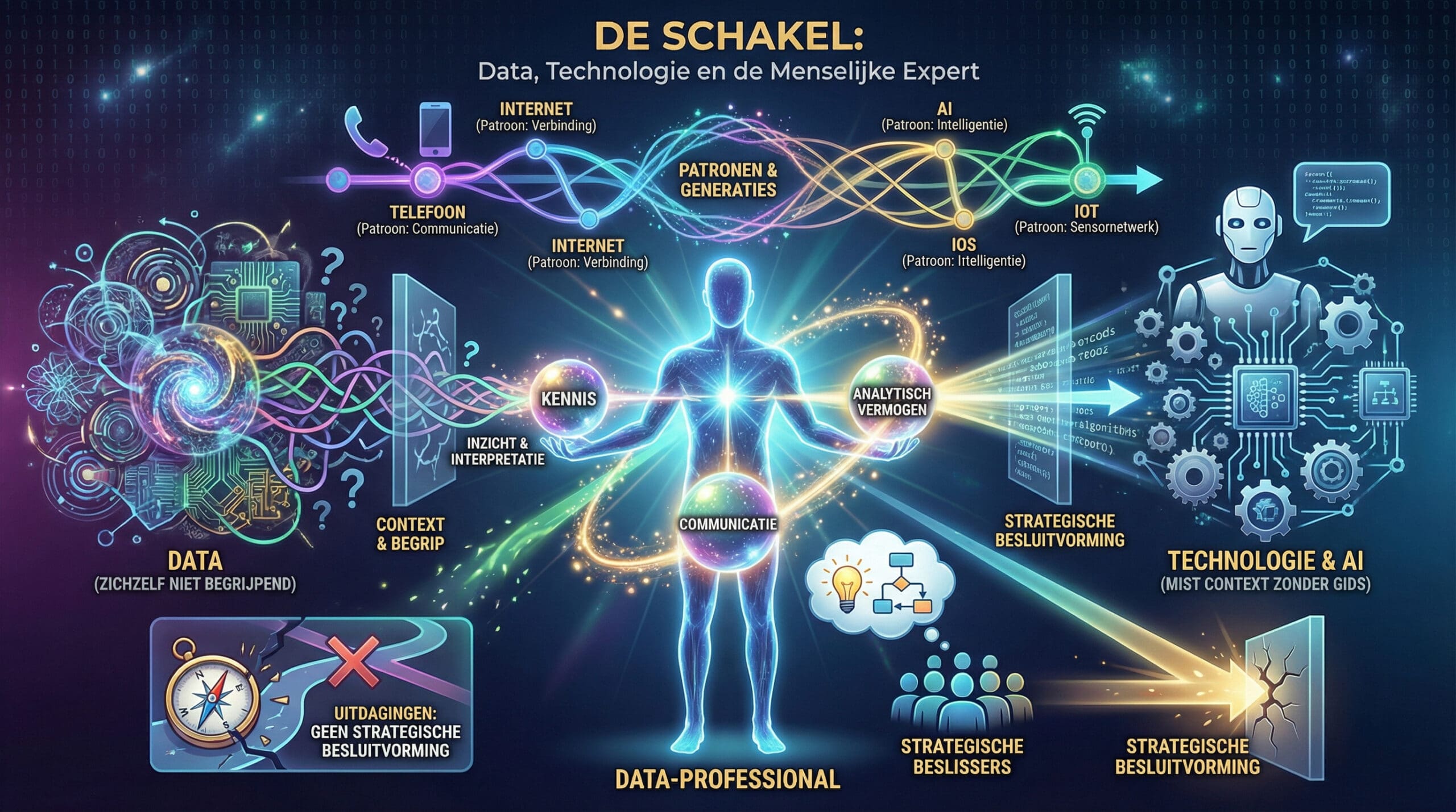 Data professional blijft de spil in context verzamelen
