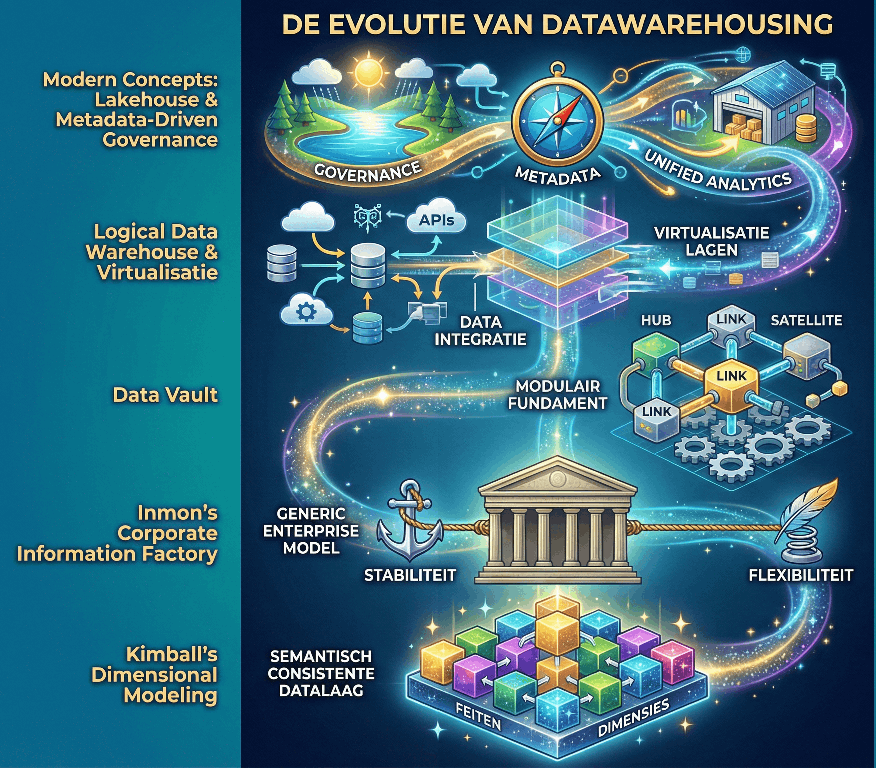 Datawarehouse concepten door de jaren